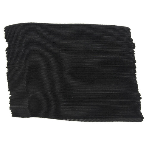 100 X adjustable black nylon cable tie L 15cm 1