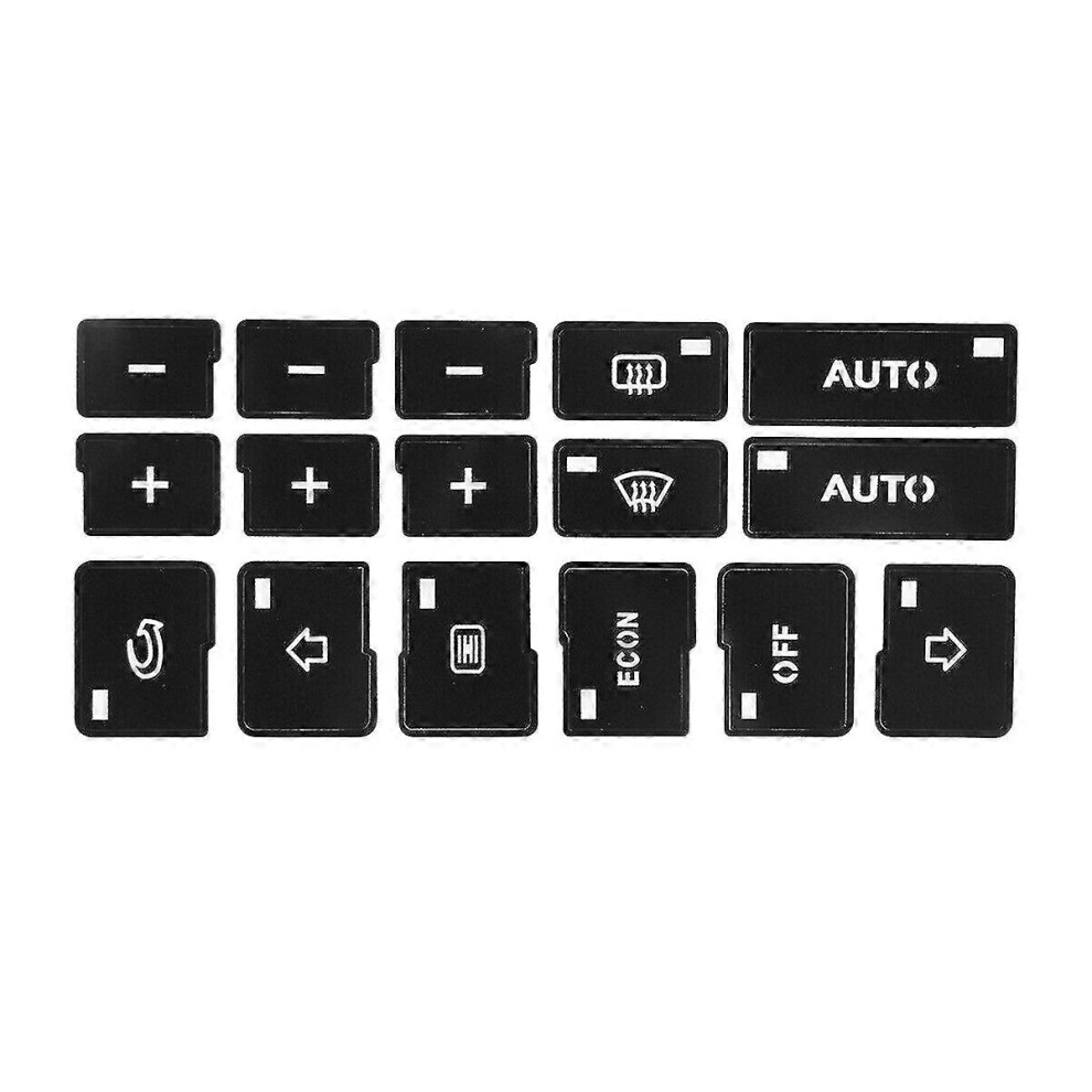 For- A4, B6, B7 2000-2004 Ac Climate Control Button Repair Decals Sticker 6935161793437