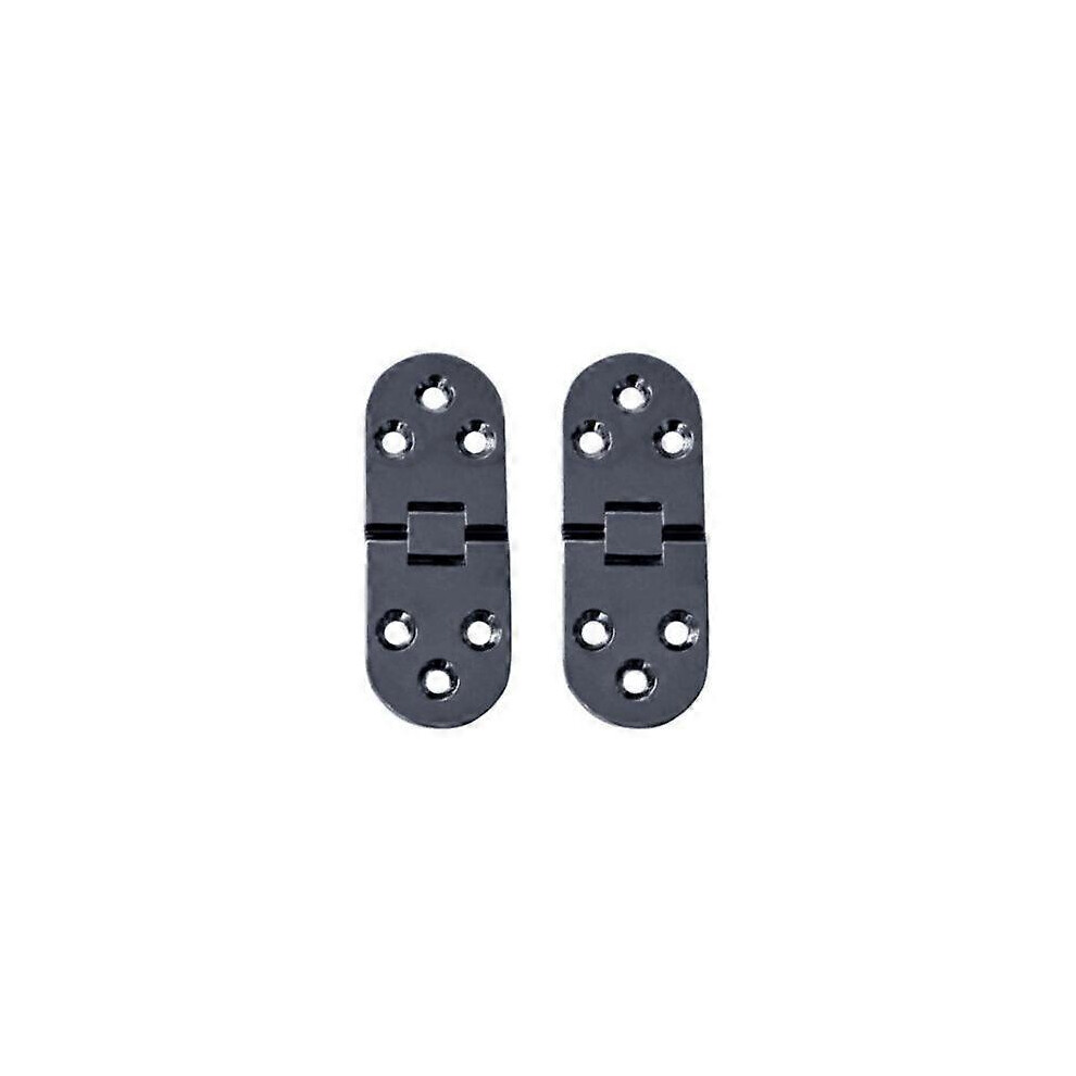 Pieces Folding Table Hinges Flat Folding Cabinet Door Hinges Zinc Alloy Cupboard Door Hinge, Round Edge Furniture Door Hinges With Screws, For Table, 6935161793161