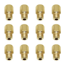12Pcs Motorradvergaser, Hauptjetvergaser, Hauptdüse, Messdüse für Mikuni VM TM Vergaser 90-200