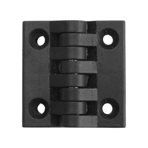 Hinge for barrier, ball bearing, plastic, robust, 40 x 40 mm 1