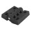 Hinge for barrier, ball bearing, plastic, robust, 40 x 40 mm 3
