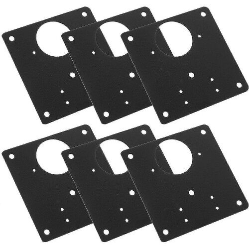 Cabinet Hinge Repair Plate Kitchen Cupboard Hinge Fixing Cabinet Doors 6Sets 2