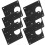 Cabinet Hinge Repair Plate Kitchen Cupboard Hinge Fixing Cabinet Doors 6Sets 4