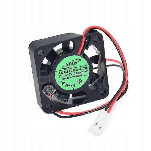 4010 ψύκτης AD0412mx-g70 Dc12v 0.08a 2-γραμμή υδραυλικός ανεμιστήρας Co ρουλεμάν 2