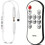Remote Dimmer Controller for Single Color LED Strip Lights, 5-24V Wireless Controller for 3528/5050/ 1