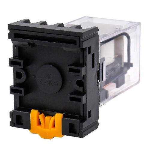 Using MK2P-I AC 220V relay DPDT coil 8 pin with PYF83A pluggable terminal socket 2