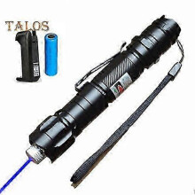 Green Lasers Taschenlampenzeiger Hochleistung wiederaufladbarer Stift Langstreckenstrahlspot 18650 Batterie Sternkappe Taschenlampe Taschenl