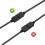 4Pcs RGB Καλώδιο επέκτασης 5V 3-Pin σε SM 3Pin Θηλυκό ARGB Connector Διευθυνσιοδοτούμενο κ 4
