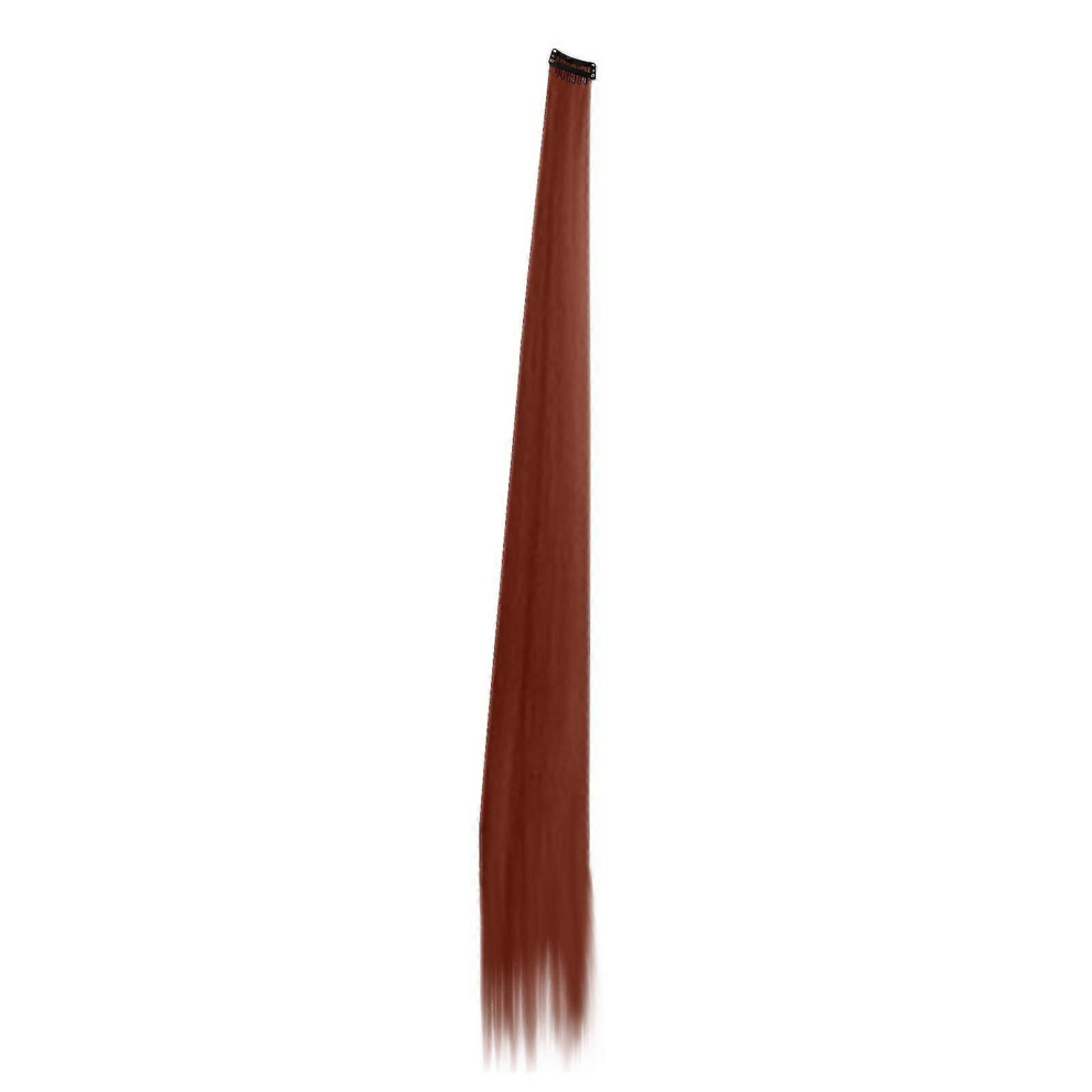Wigs For Women Stylish, Ironable, Curly, Clipped, Wig Piece, Ear Dyed, Color Gradient, One Straight Hair Extension
