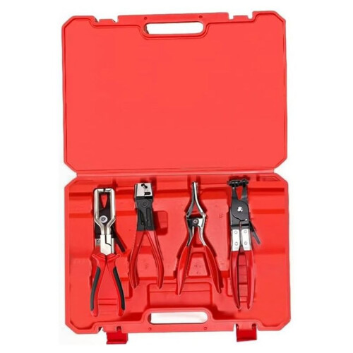 Hose Clamp Tool Set - 4 PCS Fuel  Pliers, Electrical Disconnect Pliers Set, Relay Puller 1