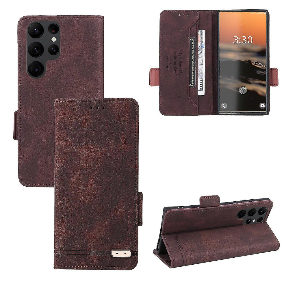 Leather Phone Case For Samsung Galaxy S23 Ultra 5G 6935161803181