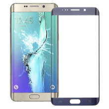 Front Screen Outer Gl Lens for Galaxy S6 Edge+ / G928 Dark Blue