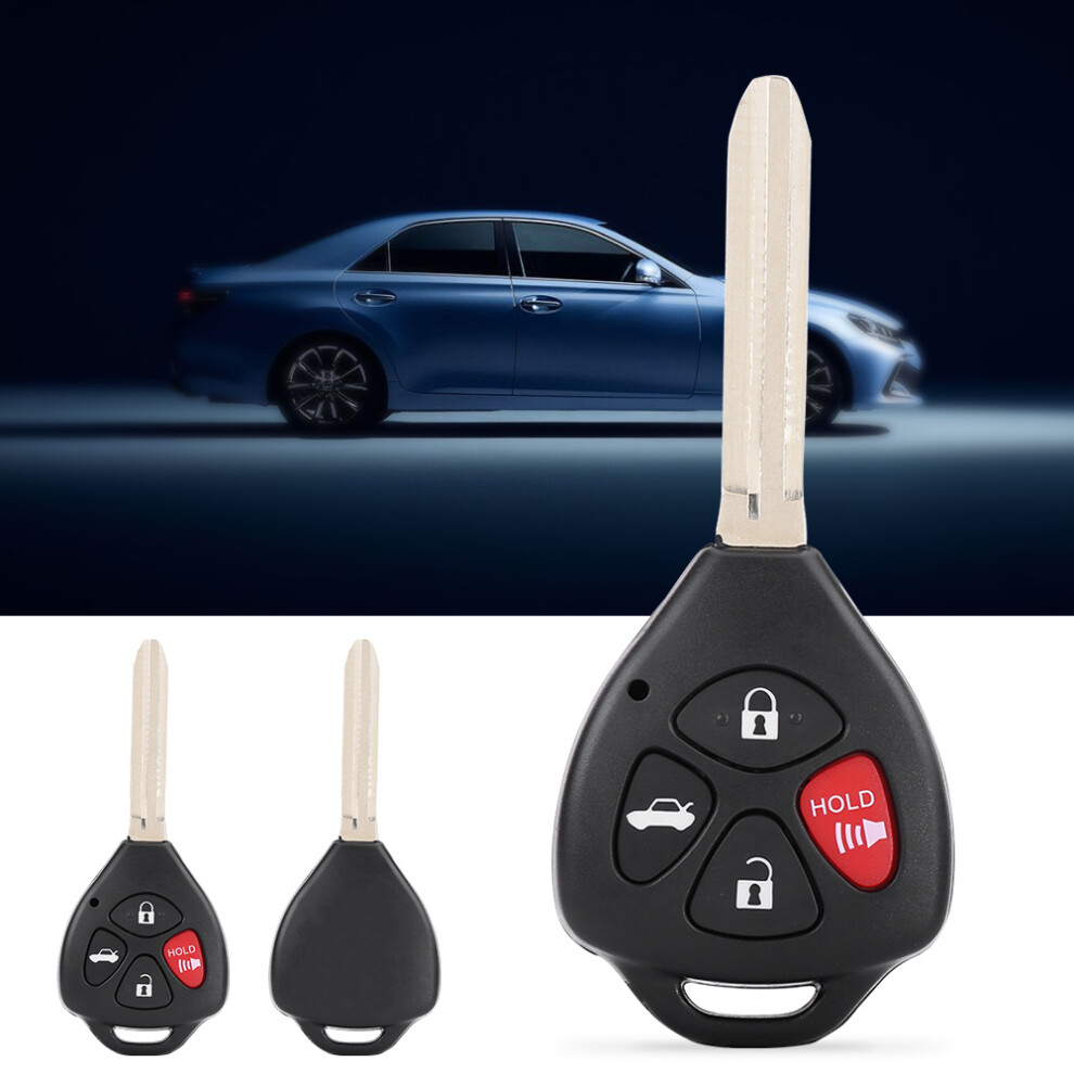 Toyota Remote Key Shell Case Fob For Corolla Camry Matrix Rav4 Durable Plastic 4191393148823