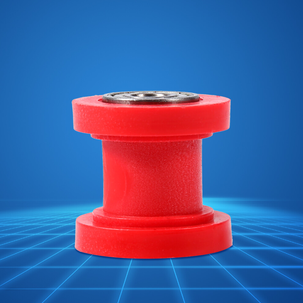 10Mm.chain Roller Slider Tensioner Wheel Guide Pit Dirt Mini Bike Moto Atv ` Red 4611393067578