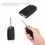 Flip Folding Remote Key Shell Case for Ssangyong 2 Buttons Black 11