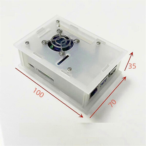 For 5Th Generation Shell Without Cooling Fan, Acrylic Transparent Protective Shell Box Without Cool 1