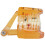 Educational Dental Teeth Model 1pc Orange Removable Use for Teaching and Study 1