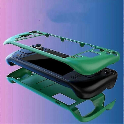 Hard PC Protective Case Compatible For Steam Deck Game Console Handheld Shockproof Cover with Stand 2