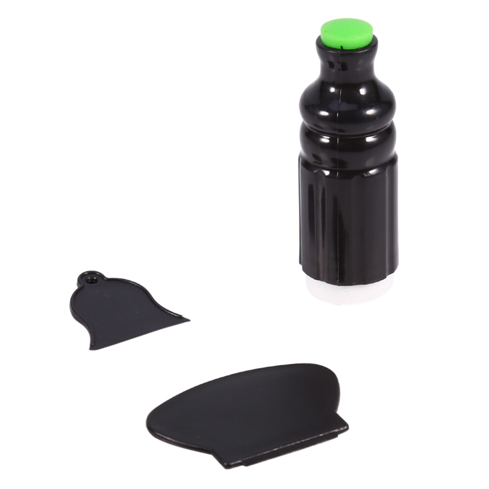 7 Pcs Double Ended Nail Art Stamper Scraper UK