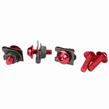 Motorcycle Fairing Bolt Kit 5mm Aluminum Fastener Clips, Durable