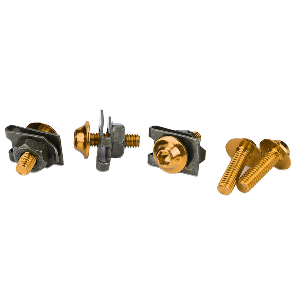Motorcycle Fairing Bolt Kit 5Mm Aluminum Speed Clips Set 9351393068278