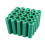 Mounting screws green 6 mm non-slip plastic dowel 100 pieces 5