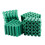 Mounting screws green 6 mm non-slip plastic dowel 100 pieces 1