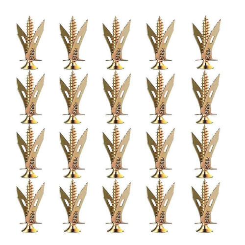 100PCS Αυτοδιάτρητες άγκυρες γυψοσανίδας με βίδες Αναβαθμισμένες άγκυρες κοίλου