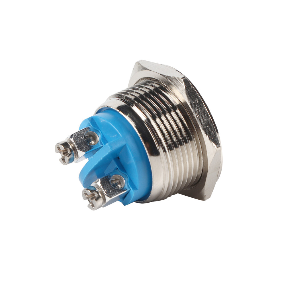 19Mm Waterproof Car Metal Push Button Horn Switch 12V, Ip65 8721393149986