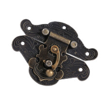 Vintage Lock Plate for Wooden Box Retro Hasps and Latches Antique Charm
