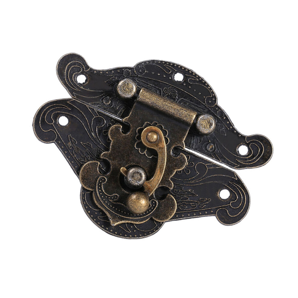 Vintage Lock Plate For Wooden Box Retro Hasps And Latches Antique Charm 4911393150479