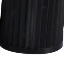 100Pcs Black Plastic Valve Caps For Cars