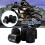 100Pcs Black Plastic Valve Caps For Cars 5