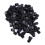 100Pcs Black Plastic Valve Caps For Cars 15