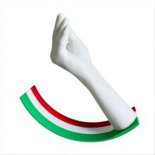 Schwingende italienische Handgeste, schwingende Handornament, Handschüttel-Statue, 3D-gedruckte Auto-Inneneinrichtung