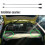 για Focus 2 MK2 Hatchback 2004-2011 Εσωτερικό πίσω ράφι δεμάτων Κορδόνι Εσωτερικό λουράκι 3