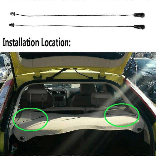 για Focus 2 MK2 Hatchback 2004-2011 Εσωτερικό πίσω ράφι δεμάτων Κορδόνι Εσωτερικό λουράκι 2