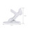 2-Angle Aluminum Flag Pole Wall Mount Bracket White, 9.5cm, 4.3" 8