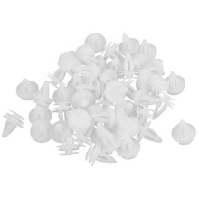 100 Pcs Interior Door Card Trim Panel Retainer Clips Fastener Boot Clamp Lining 51411973500 for -BMW E36 E46 E39 E36