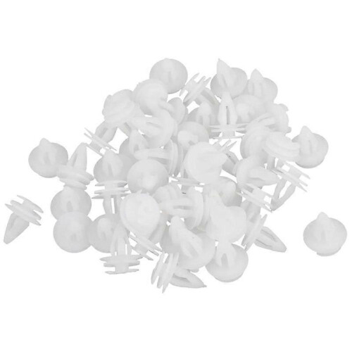 100 Pcs Interior Door Card Trim Panel Retainer Clips Fastener Boot Clamp Lining 51411973500 for -BMW E36 E46 E39 E36