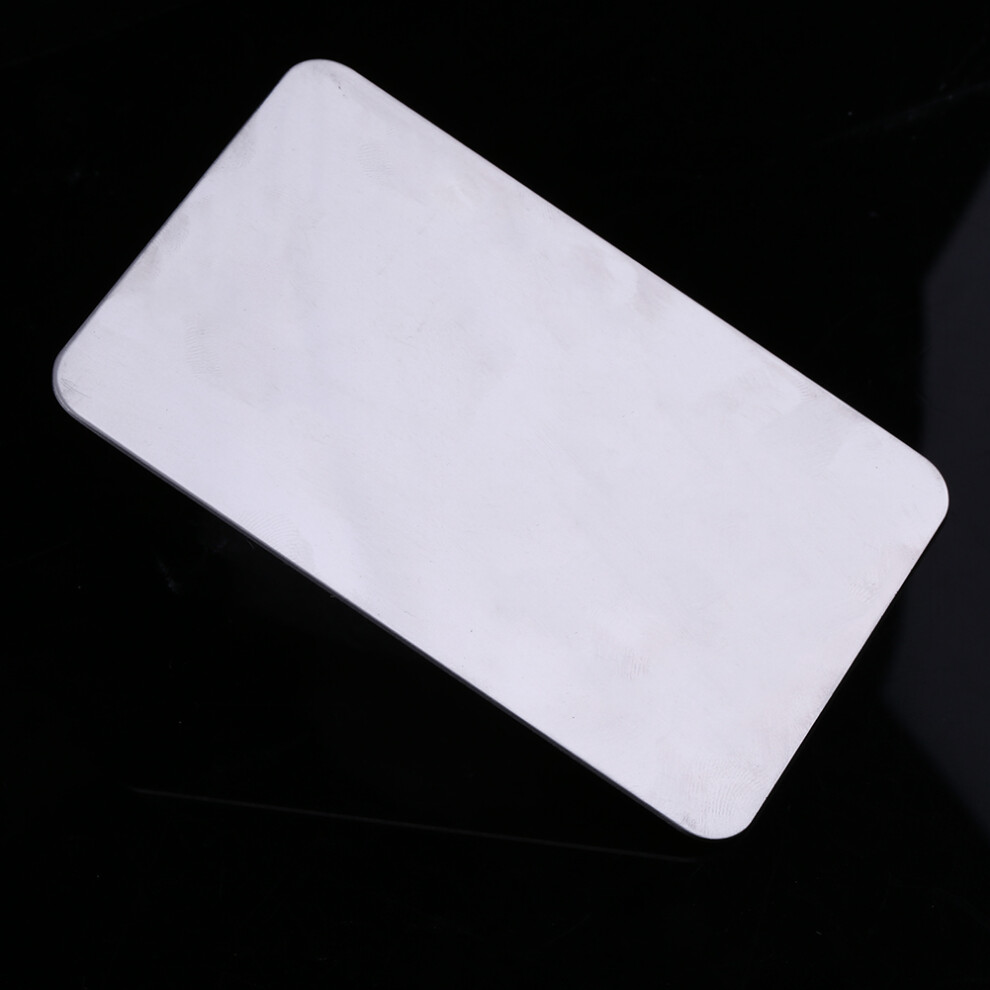 Compact Stainless Makeup Palette with Spatula