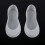 Full Length Silicone Moisturizing Foot Socks Protectors (S) 7