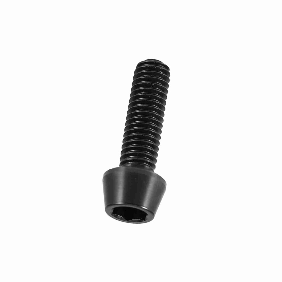Titanium Alloy M6x20 Black Bike Screw With Washer For Mtb Components 7671393071644