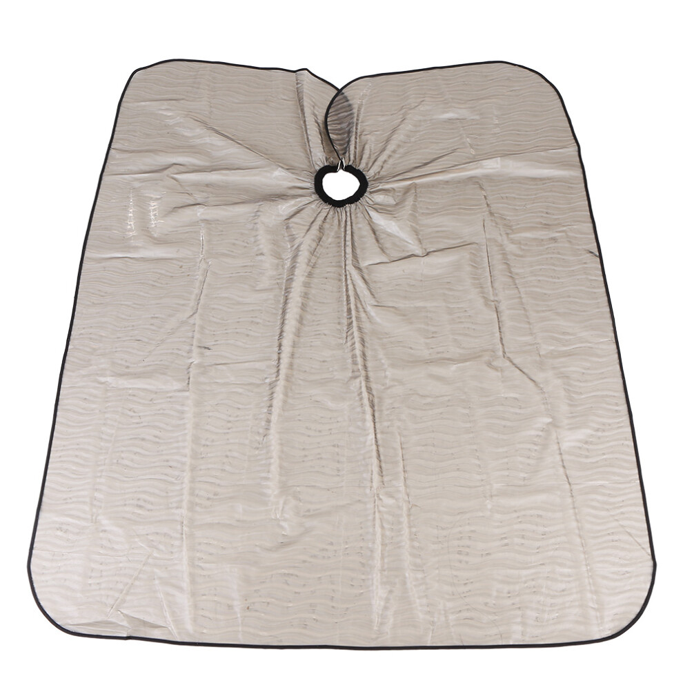 Waterproof Hairdressing Cape 139.5x128.5cm EVA Barbers & Salon Use