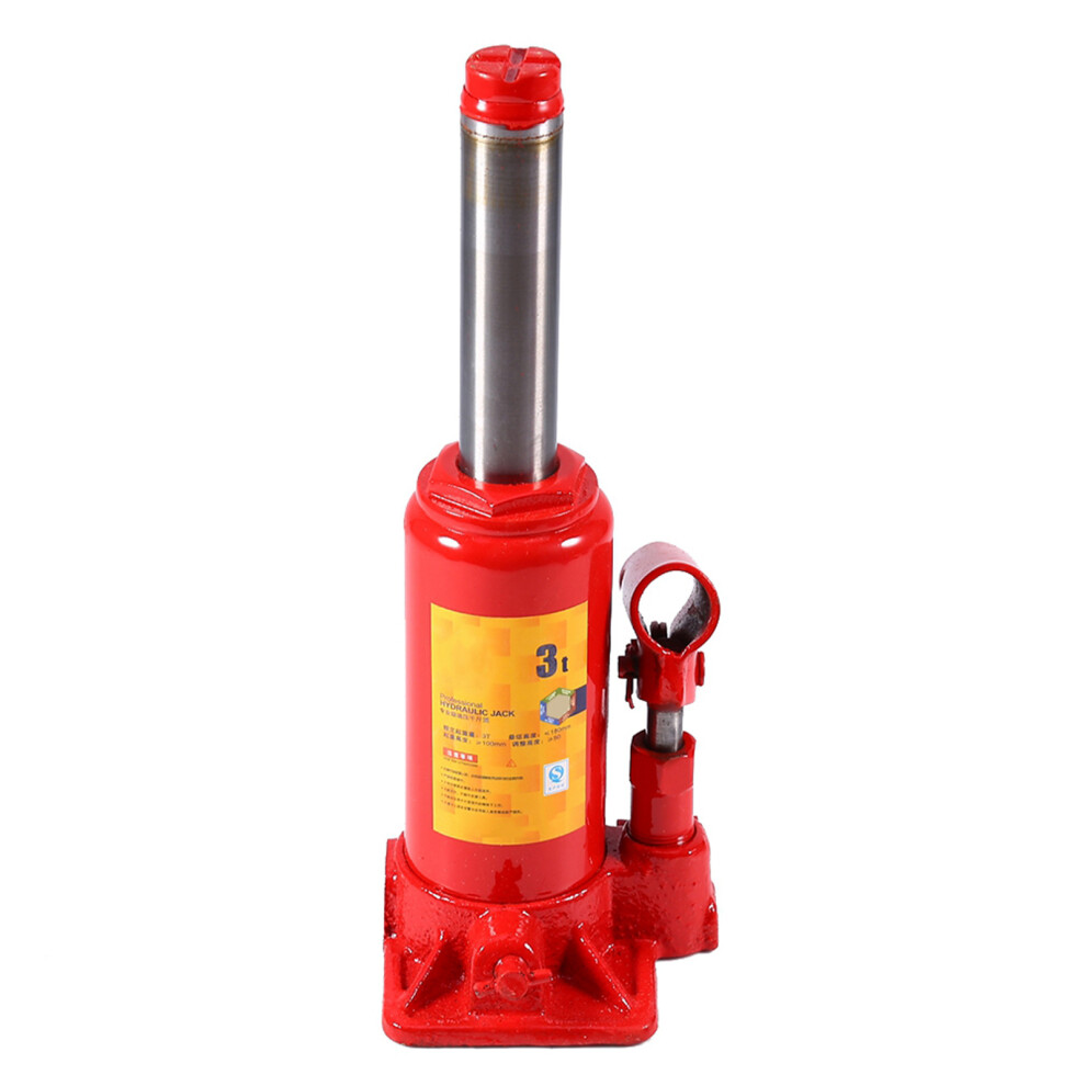 3T Hydraulic Car Lift Jack 153Mm-310Mm, Steel, Durable, Stable 7671393073358