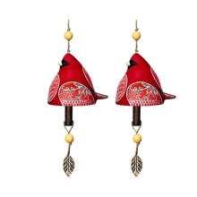 2PCS Vogelgesang Glocke Vogelgesang Glocke Windspiel Vogelgesang Glocke Gartendekoration Hängende rustikale Windspiel Windspiel Windspiel Te