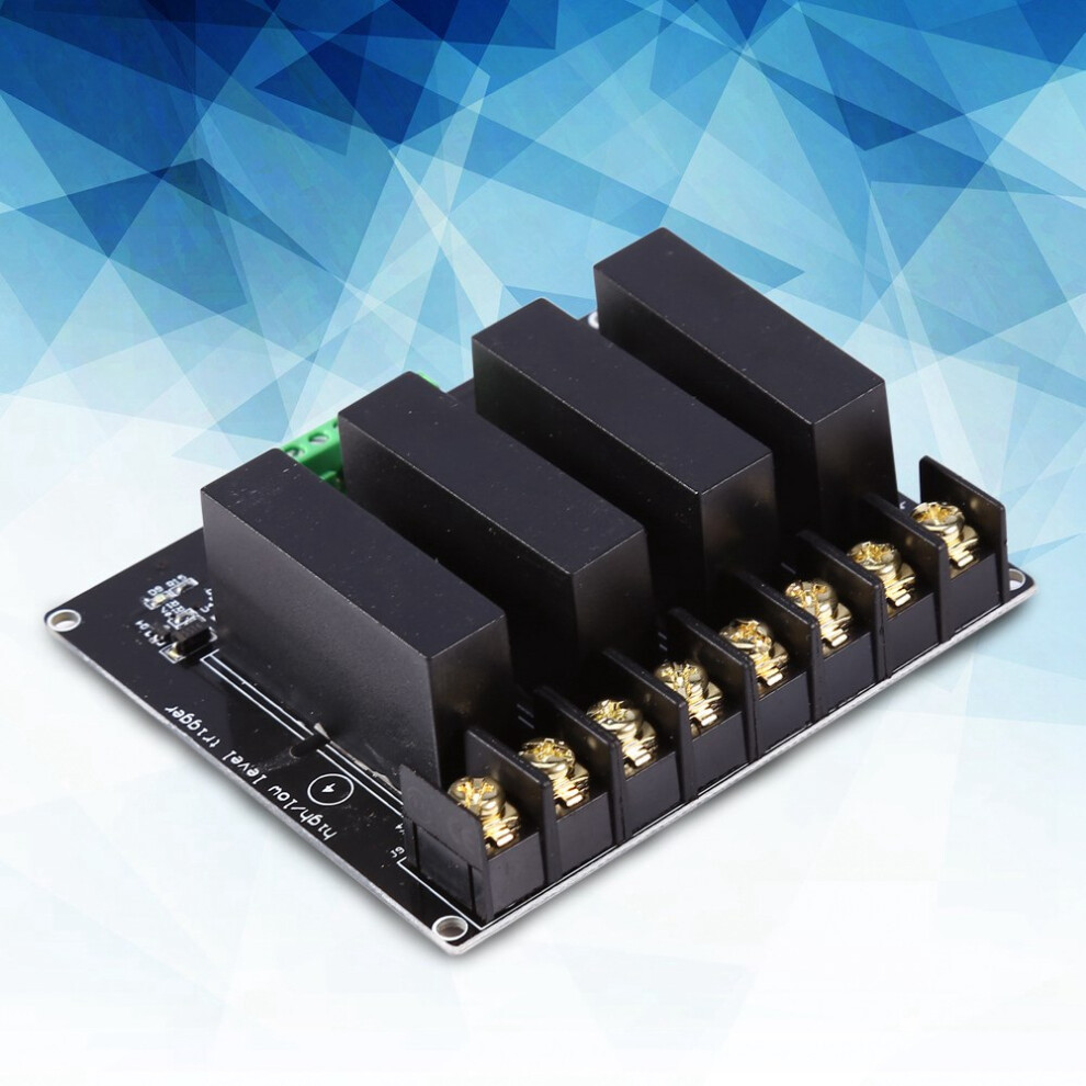 380V 8A 4-Channel Solid State Relay Module Board - Compact Ssr Switch 9331393072970