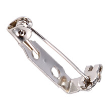 20mm Bar Pins Brooch Lock Back Safety Catch 50Pcs for DIY Jewellery Craft