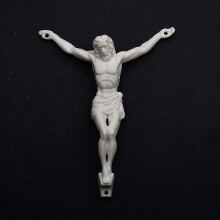 Cruz de Parede de Crucifixo DIY Estátua de Jesus Artesanato Escultura de Jesus Estatueta de Estátua para Cruz de Parede